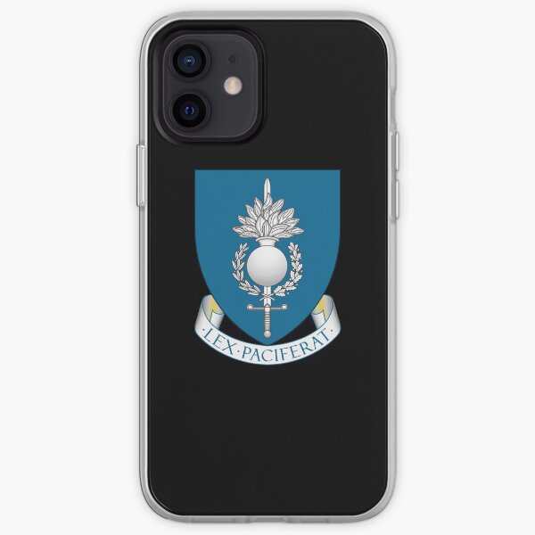 EUROPEAN GENDARMERIE FORCE EGF Coque souple iPhone