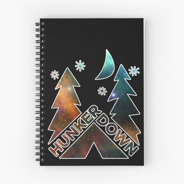 Item preview, Hunker Down Camping Space & Stars designed and sold by d247.