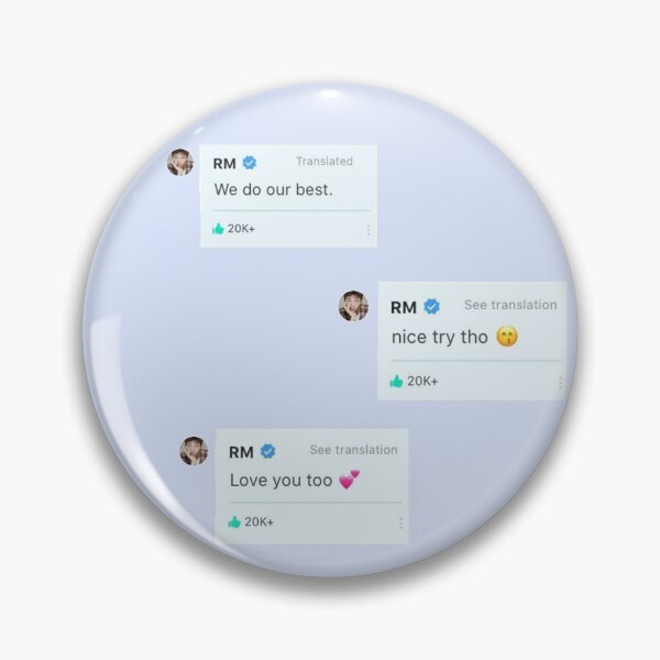 Item preview, Let RM Encourage You designed and sold by bardnbangtan.
