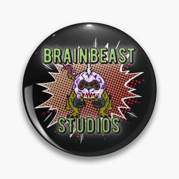 Item preview, Brainbeast Studios Logo Red Version designed and sold by ShaunSundayArt.