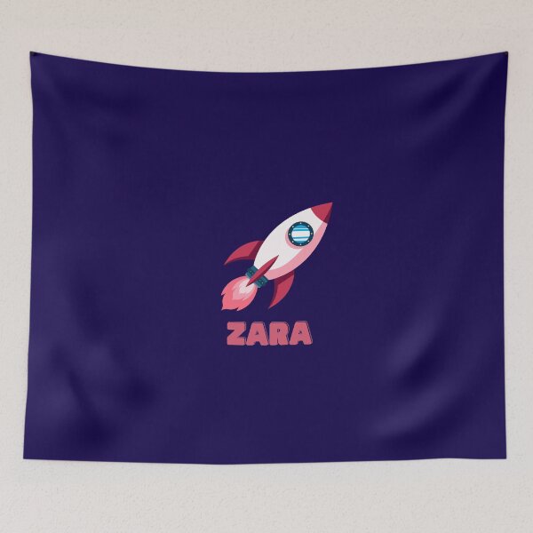 Item preview, Zara Personalised Spaceship designed and sold by melbournegirl.