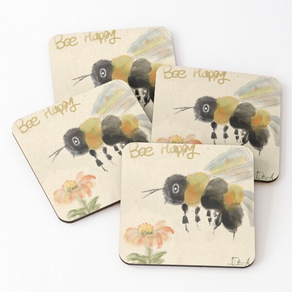 Item preview, Bee happy  designed and sold by dengs-art.