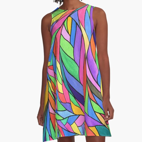 colorful dress