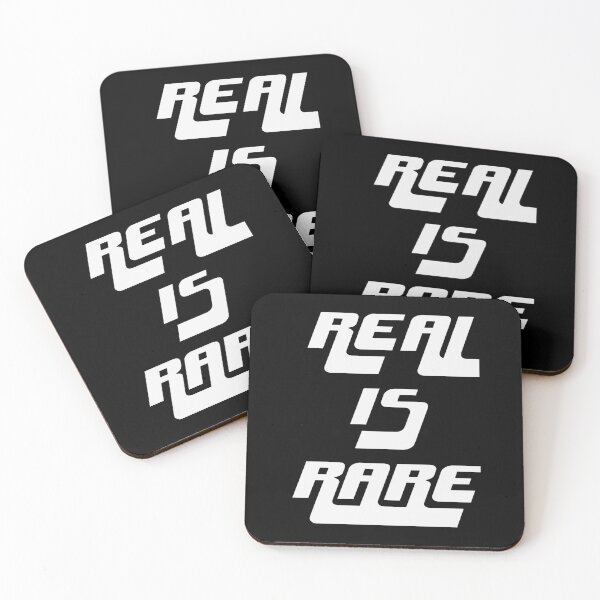 Item preview, Real is Rare-BG designed and sold by ActRightToday.