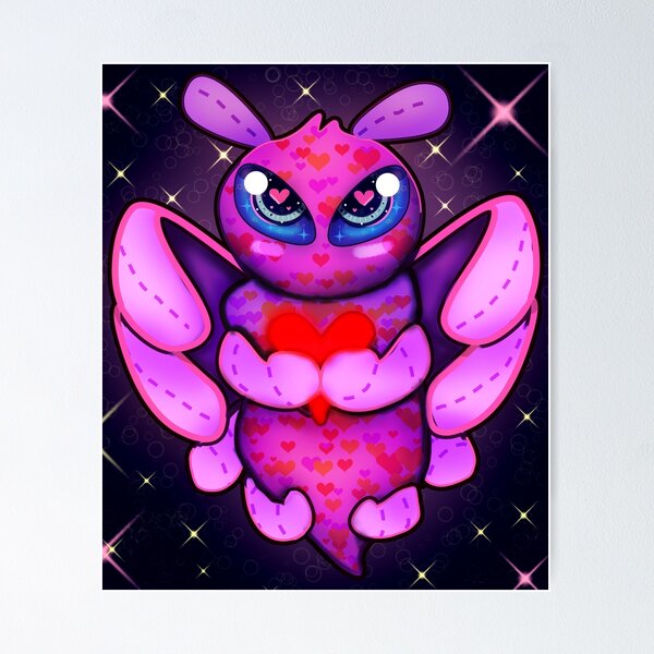 Black Light Fuzzy Poster Lisa Frank · Creative Fabrica