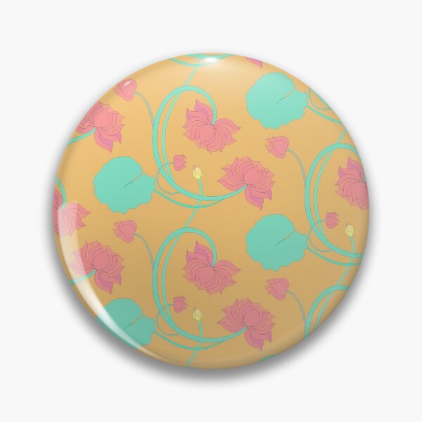 Item preview, Patrón de flor de loto tropical designed and sold by falabs.