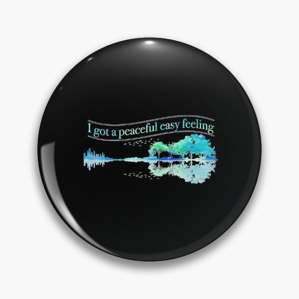 Item preview, I Got A Peaceful Easy Feeling guitar lake designed and sold by nguyenhines.