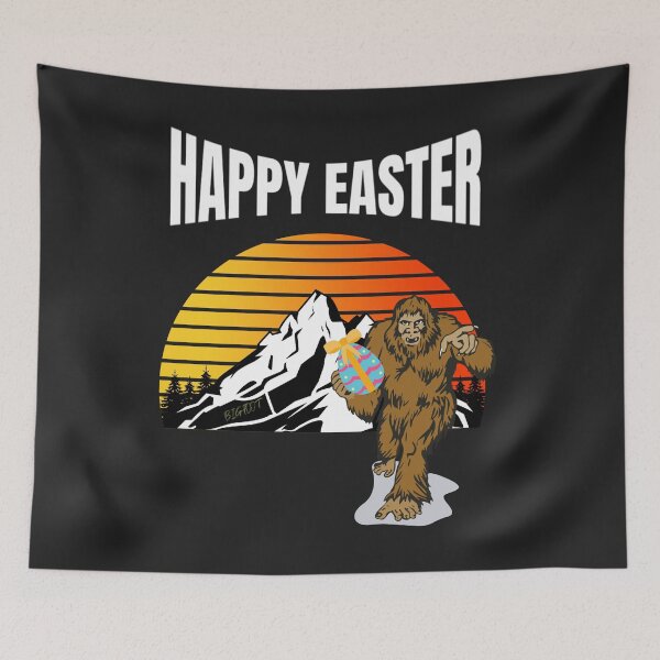 Item preview, Bigfoot Easter Egg, Happy Easter designed and sold by R B Chrystal.