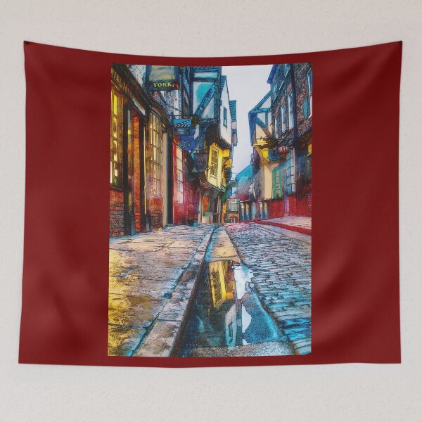 Item preview, Shambles Watercolour  designed and sold by Alisonchambers2.