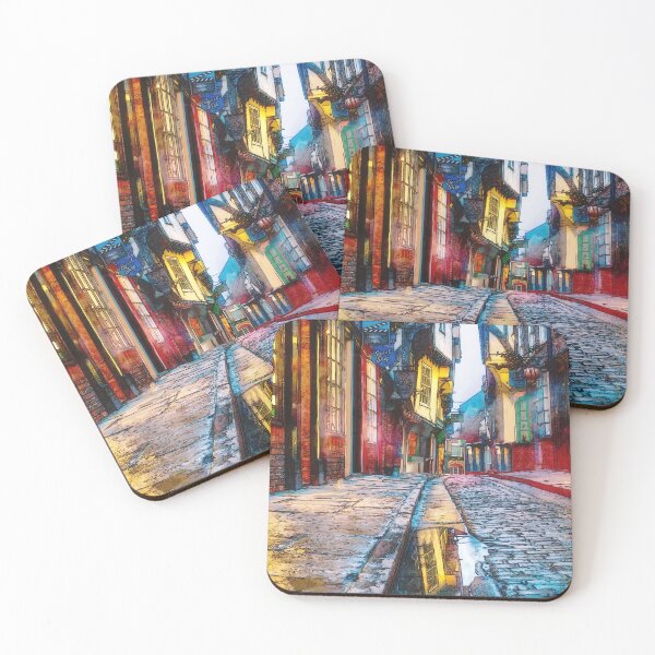 Item preview, Shambles Watercolour  designed and sold by Alisonchambers2.