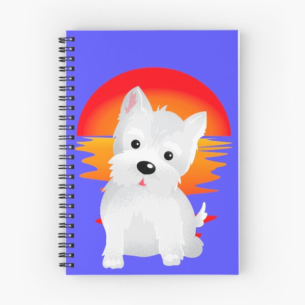 Item preview, Westie Sunset designed and sold by Animal Gifts For Animal Lovers.