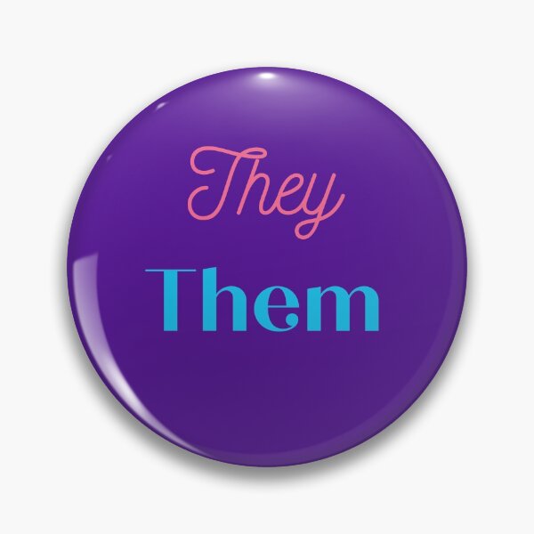 Item preview, THEY/THEM designed and sold by Swooncake Press.