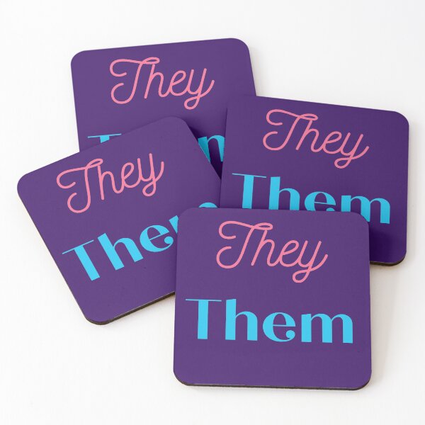 Item preview, THEY/THEM designed and sold by Swooncake Press.