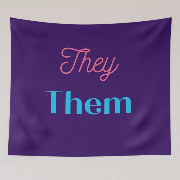 Item preview, THEY/THEM designed and sold by Swooncake Press.