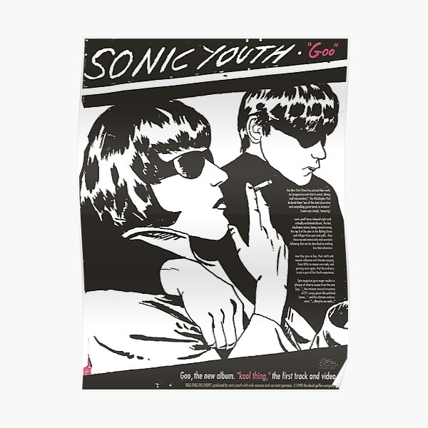 Goo Vintage Poster