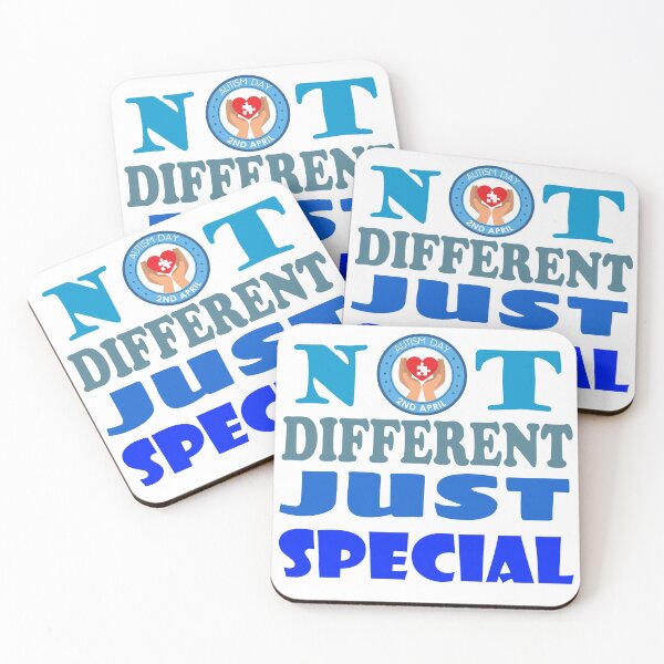 Item preview, Autism Day - Not Different Just Special designed and sold by my-green-gecko.
