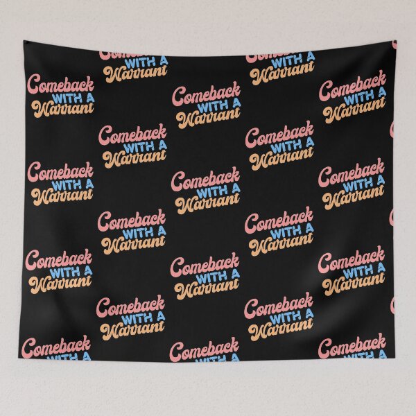 Item preview, Comeback With a warrant  designed and sold by KGN  CREATIVITY.