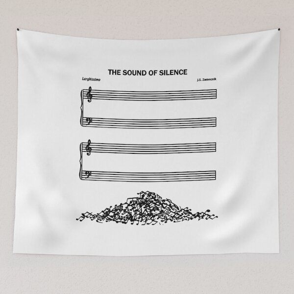 Item preview, The Sound Of Silence music sheets designed and sold by nguyenhines.