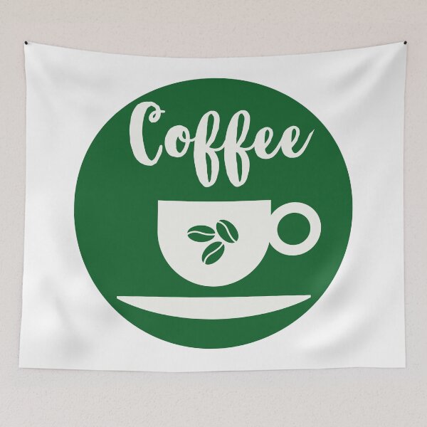 Item preview, Coffee Cup Green designed and sold by R. Leon | Aurora & Douglas.