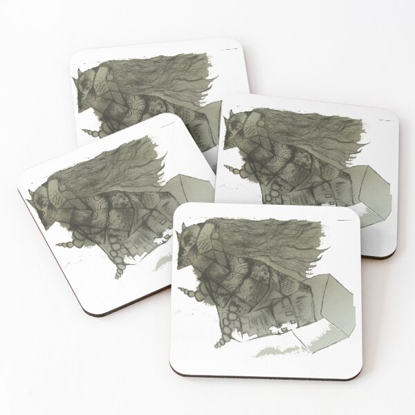 Item preview, Bird in boxes and squared off globes designed and sold by SetHorus.