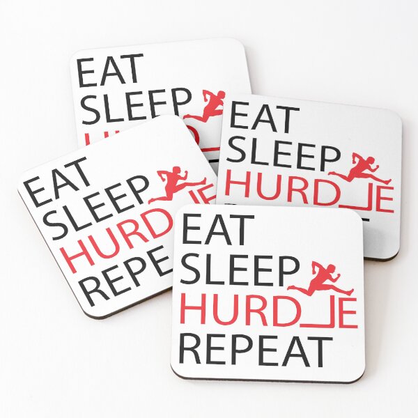Item preview, Eat Sleep Hurdles repeat designed and sold by Ashi17.