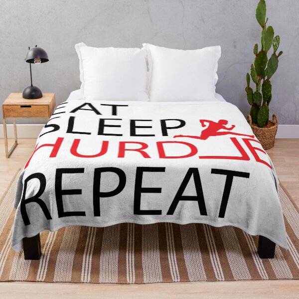 Item preview, Eat Sleep Hurdles repeat designed and sold by Ashi17.