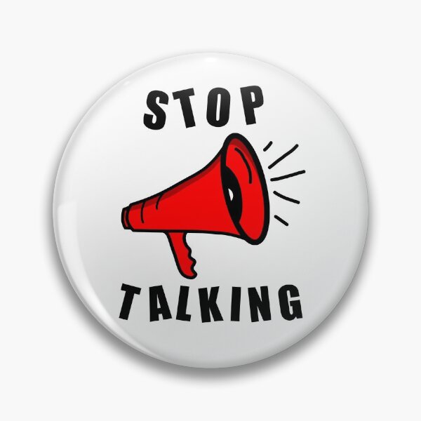 Item preview, Stop Talking T-shirt designed and sold by petermiller.