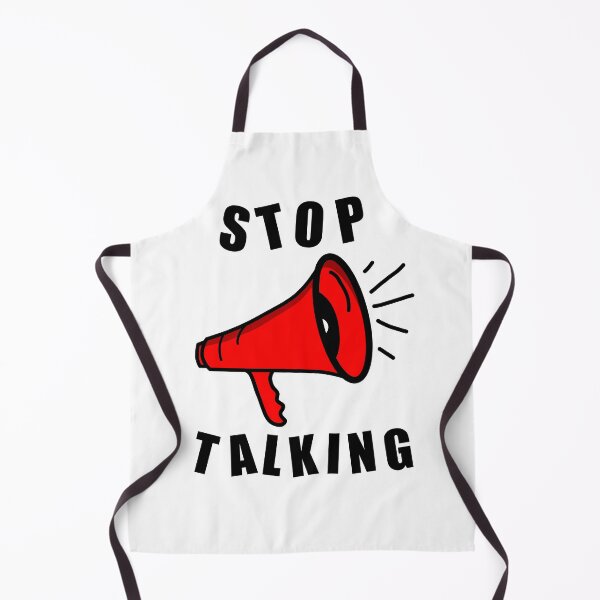 Item preview, Stop Talking T-shirt designed and sold by petermiller.