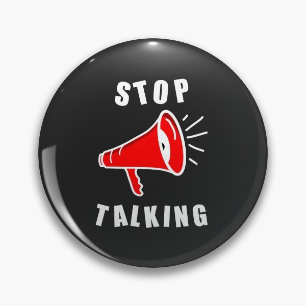 Item preview, Stop Talking T-shirt designed and sold by petermiller.