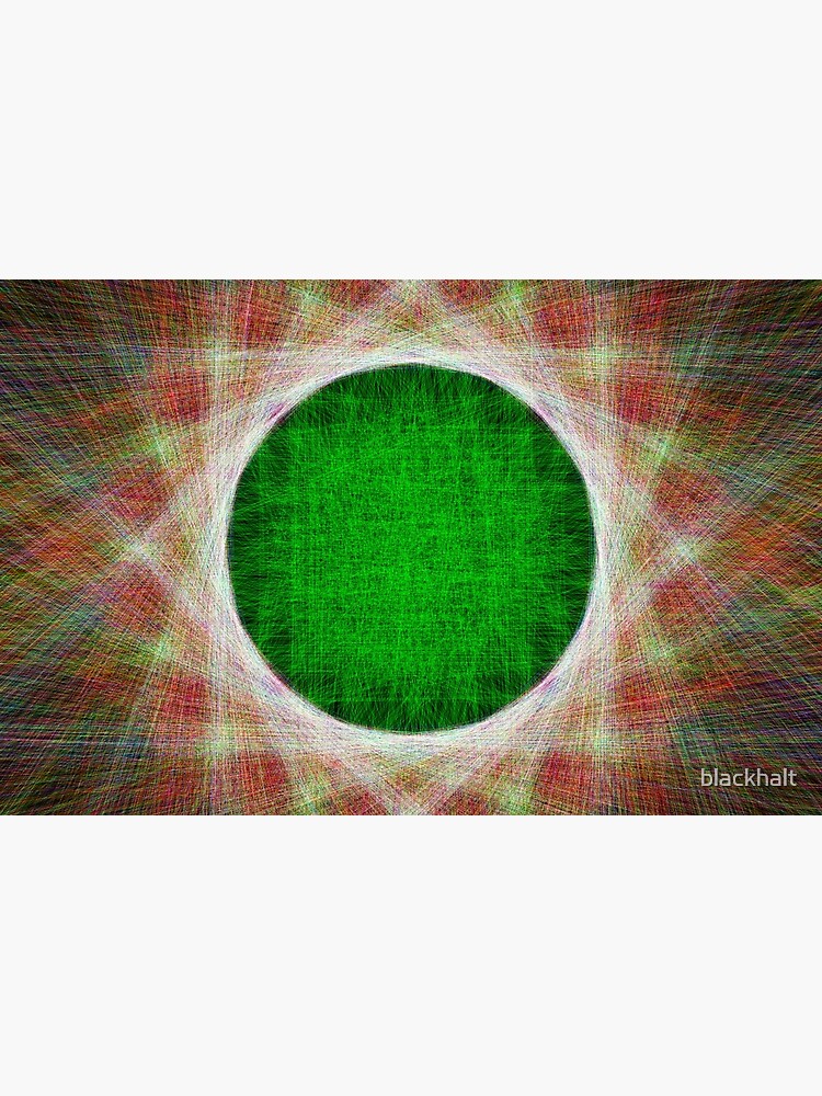 Green Button Planet by blackhalt