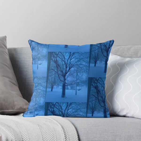Item preview, Snow at dusk photography designed and sold by TheHutchGal.