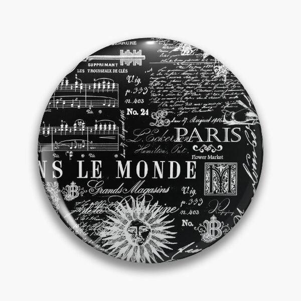 Item preview, Black And White Vintage Handlettering And Ornaments Script Pattern designed and sold by artsandsoul.
