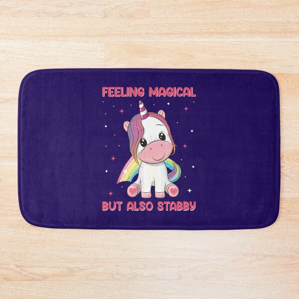 Item preview, Feeling Magical-Ornery sassy-funny unicorn gift idea for Unicorn Birthday or Christmas designed and sold by BRtisticDesigns.