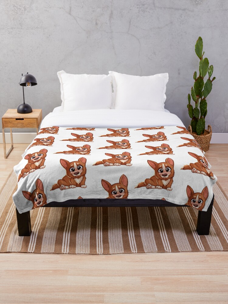 Corgi discount throw blanket