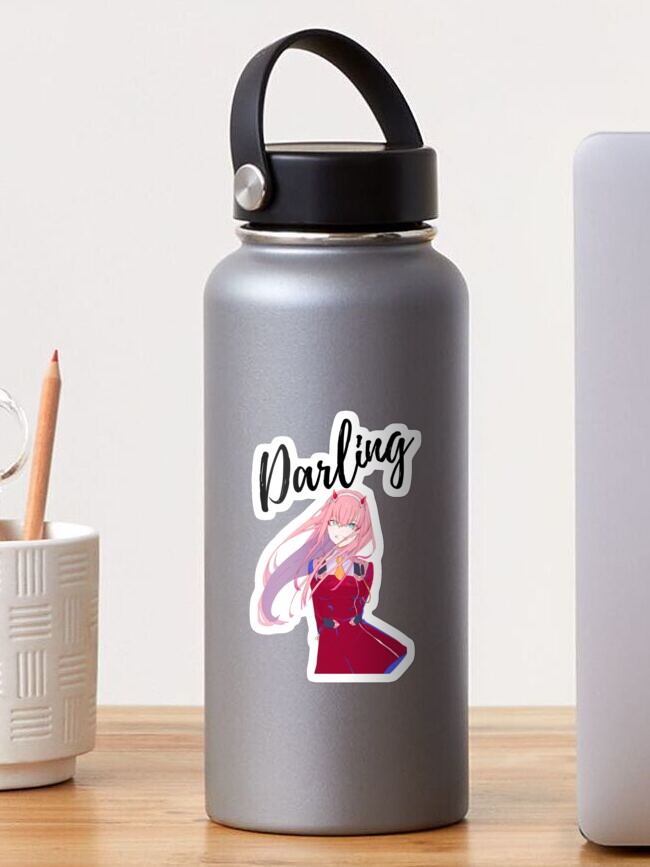 Anime Thermos Cup DARLING in the FRANXX Zero Two Code: 002 Cosplay