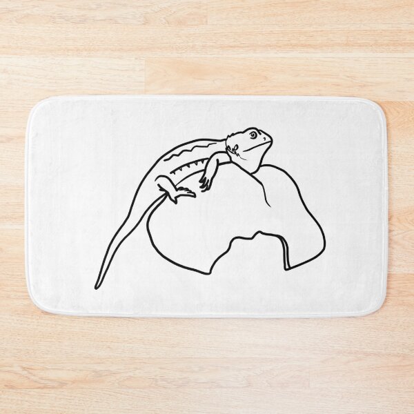 Item preview, Bearded Dragon on Cave designed and sold by PrileyRileyArt.