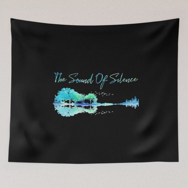 Item preview, The Sound Of Silence guitar lake designed and sold by nguyenhines.