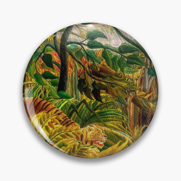 Item preview, Tiger in a Tropical Storm by Henri Rousseau designed and sold by wordpower900.