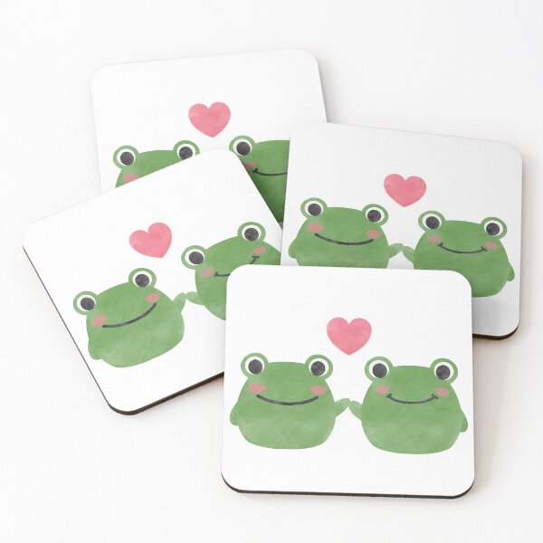 Item preview, two froggies in love designed and sold by izzigrace6.