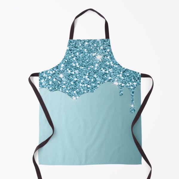 Item preview, Dripping Sky Blue Glitter Sequin designed and sold by WOW TeesAndThings.
