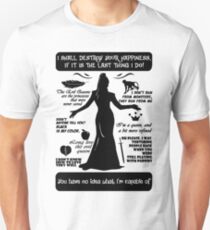 Regina's Quotes Unisex T-Shirt