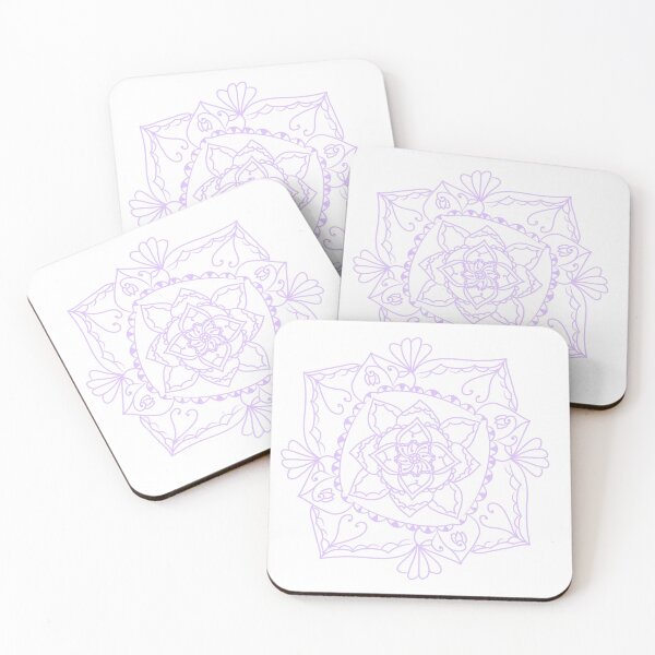 Item preview, Pastel Purple Intricate Mandala  designed and sold by Mona Tahan.