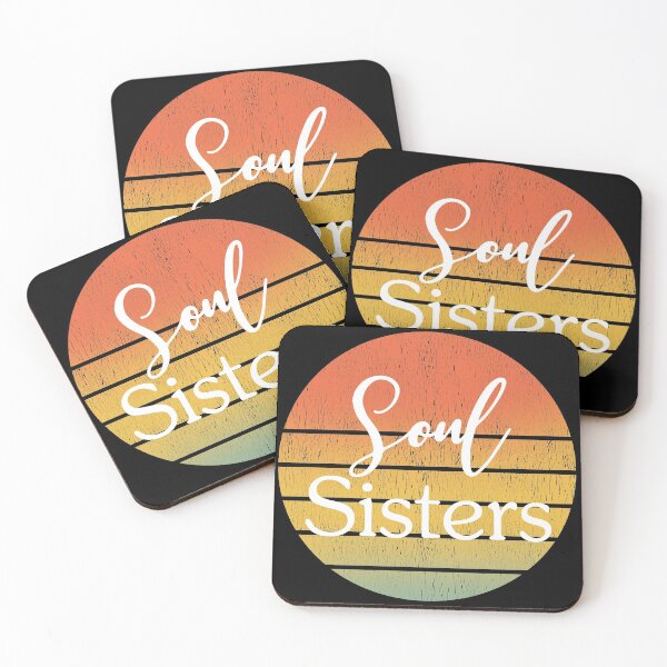 Item preview, retro sunset soul mates designed and sold by Astralia.