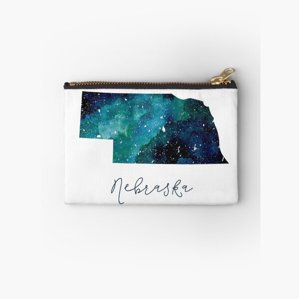 Item preview, Nebraska Galaxy Watercolor Painting designed and sold by KathrinLegg.