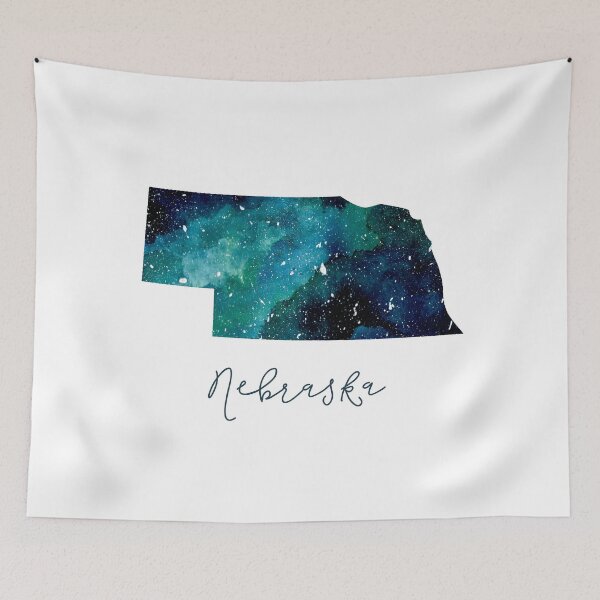 Item preview, Pintura A La Acuarela De La Galaxia De Nebraska designed and sold by KathrinLegg.