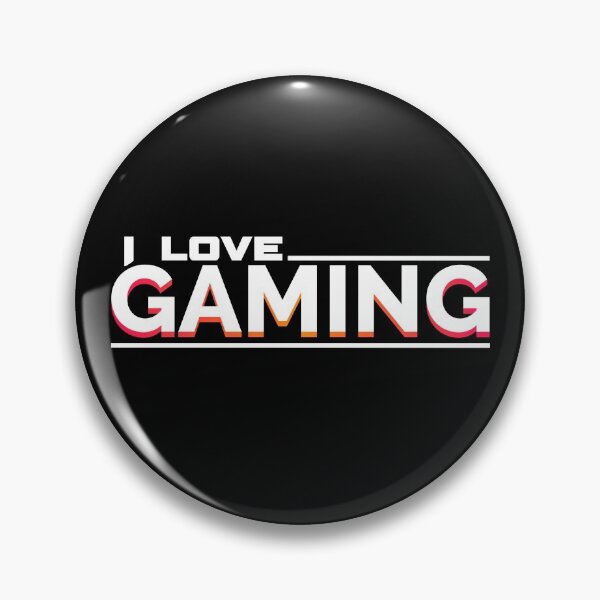 Item preview, I love gaming gamer nerd playing video games designed and sold by blikonie.