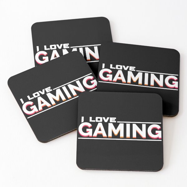 Item preview, I love gaming gamer nerd playing video games designed and sold by blikonie.