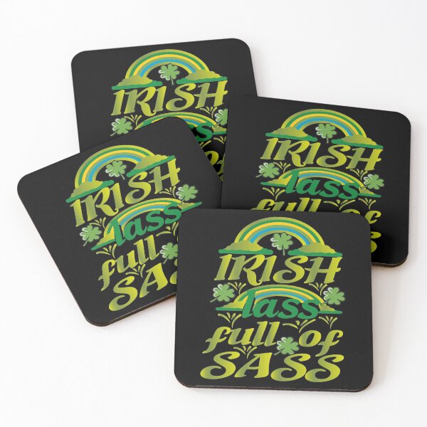 Item preview, irish lass full of sass ,introvert Tweet Inspired valentine's day unisex gifts,funny Gift idea ,Gift for him  designed and sold by buzz1days.
