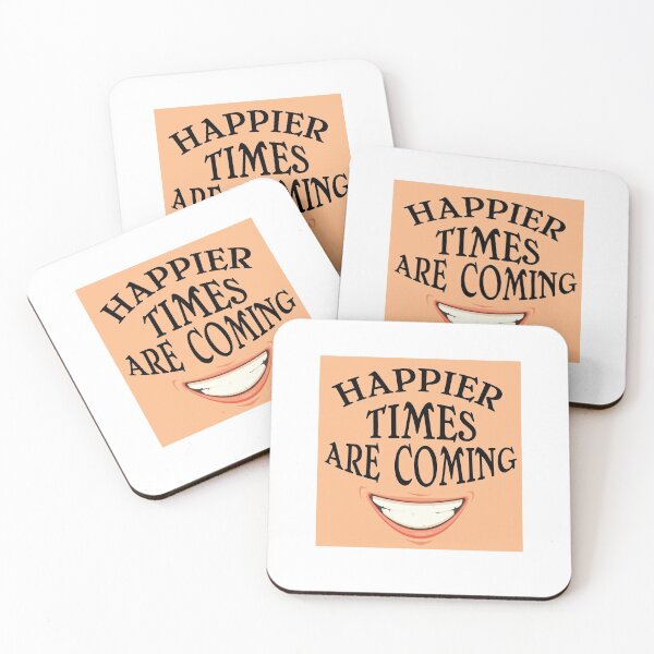 Item preview, Happier Times Are Coming Sticker designed and sold by Achrafilla1.