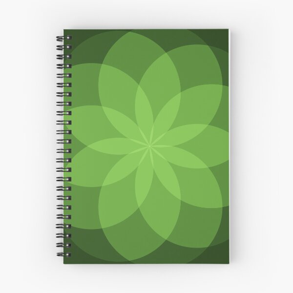 Item preview, Geometric Flower of Rounds ( Green) designed and sold by shahramroj.